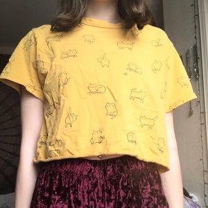 Kitty crop top